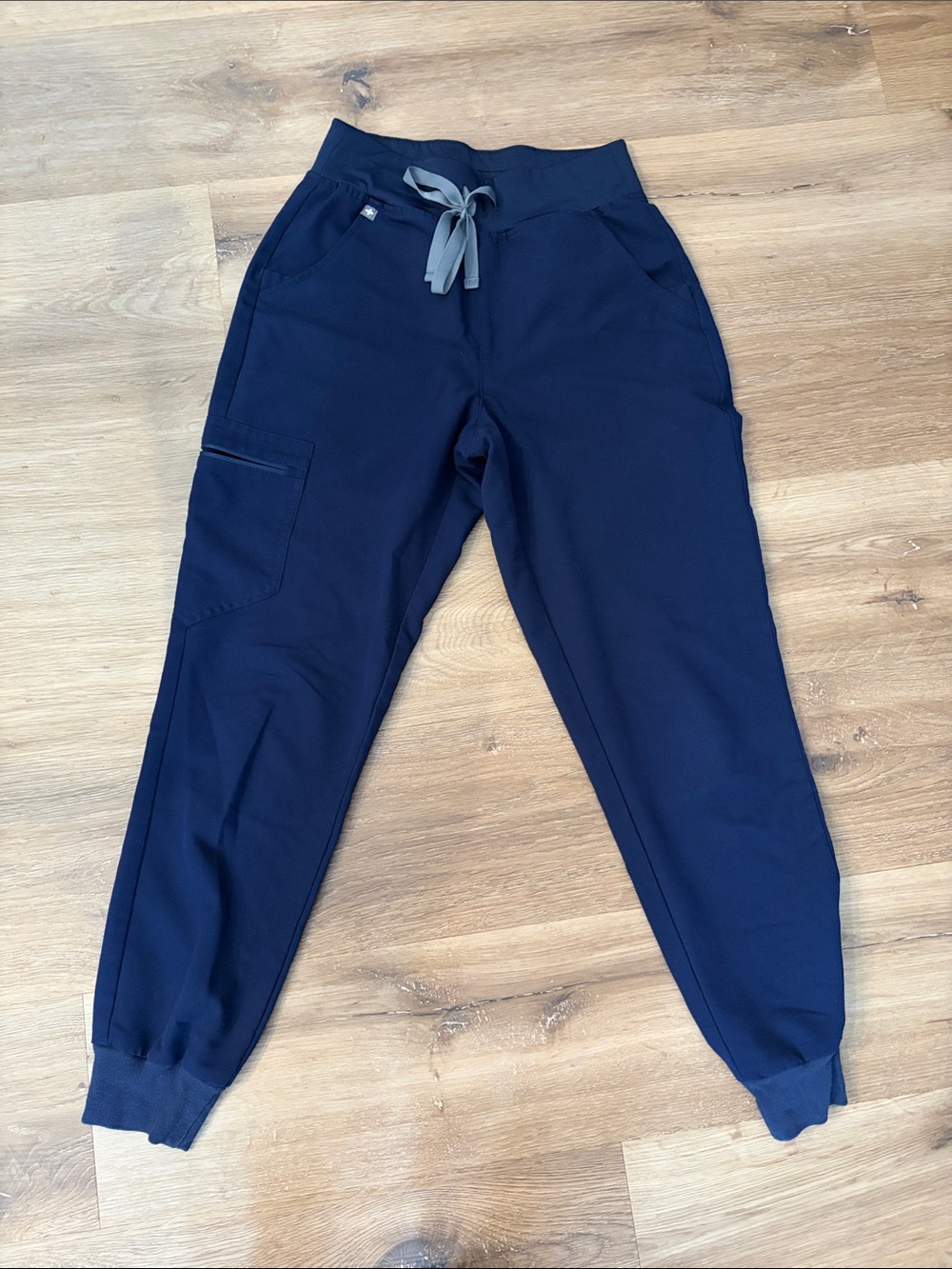 FIGS High Waisted Zamora Jogger Scrub Pants Navy XSP